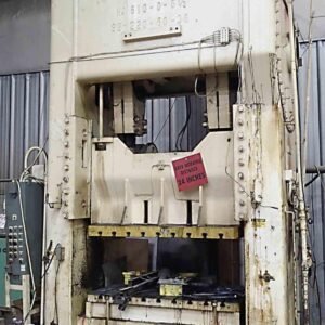 220 Ton Niagara Model S2-220-60-36 Straight Side Press- 36″ x 60″ Bed, 12″ Stroke, 23″ Shut