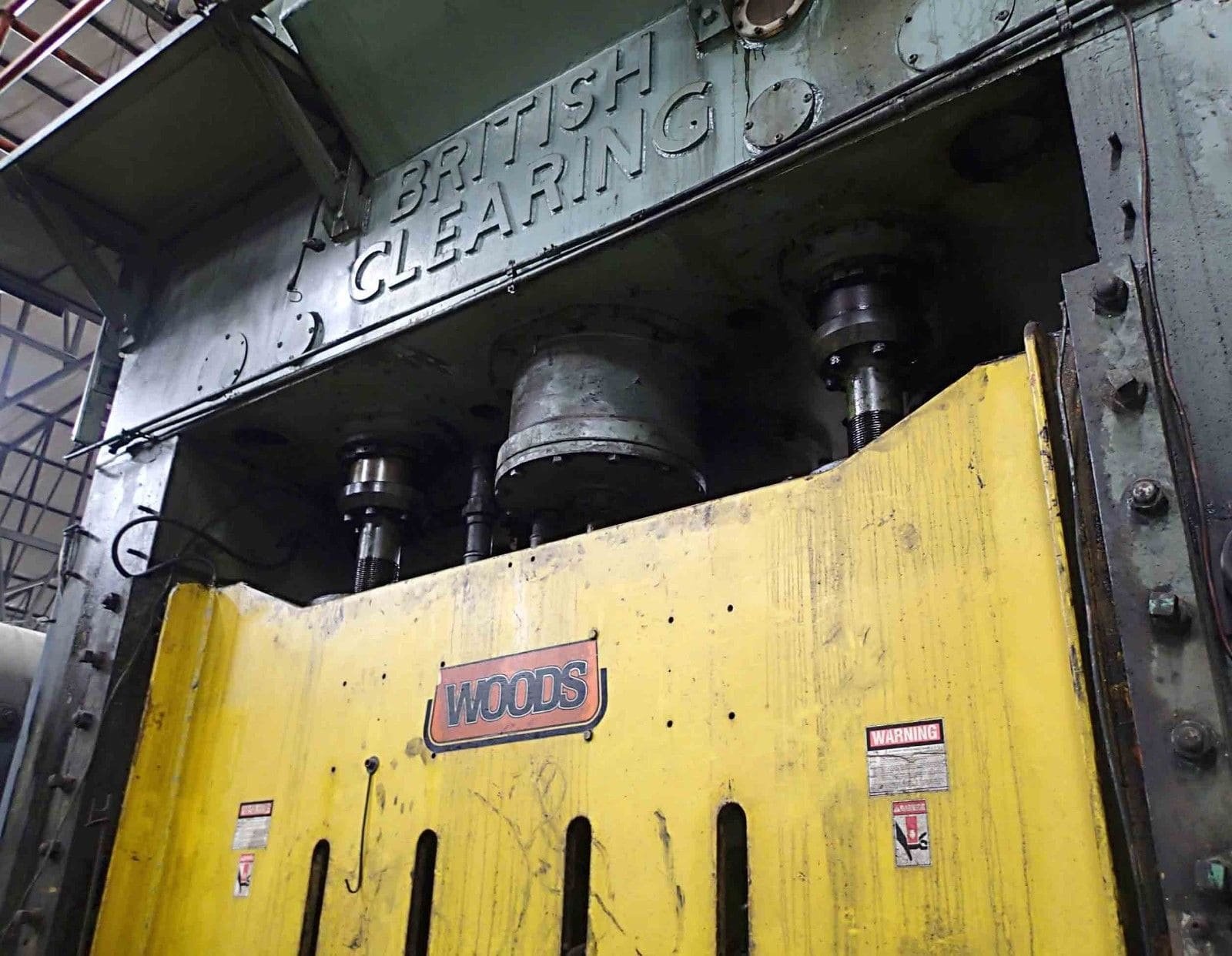 660 Ton British Clearing Model S4-650 108-64 Straight Side Press- 66″ x 108″ Bed, 18″ Stroke, 48″ Shut - Image 5