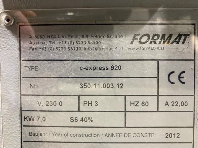 Felder C-Express 920 CNC Through-Feed Drilling Machine, 2012 – Available Immediately - Image 7